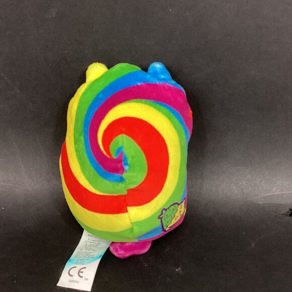 Cats vs Pickles - Festicat #015 - Rainbow Swirl - 4" Plush - Beanbag Toy - Picture 2 of 6